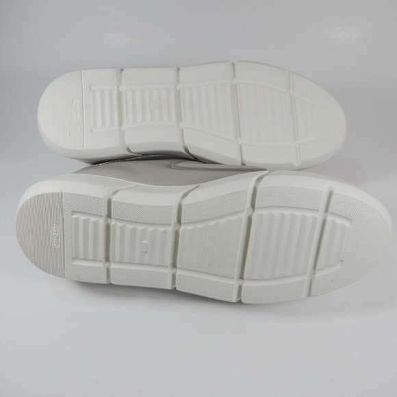 COSTUME NATIONAL Leather Touch-Strap Platform SNEAKERS Size 38 7.5 Gray NEW $425 - Picture 12 of 14